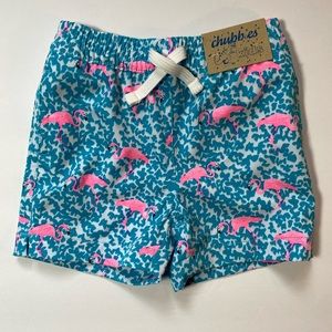 Chubbies Mini Mingos Swim Trunks